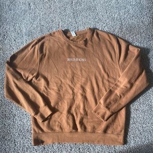 JESUS IS KING CREW NECK